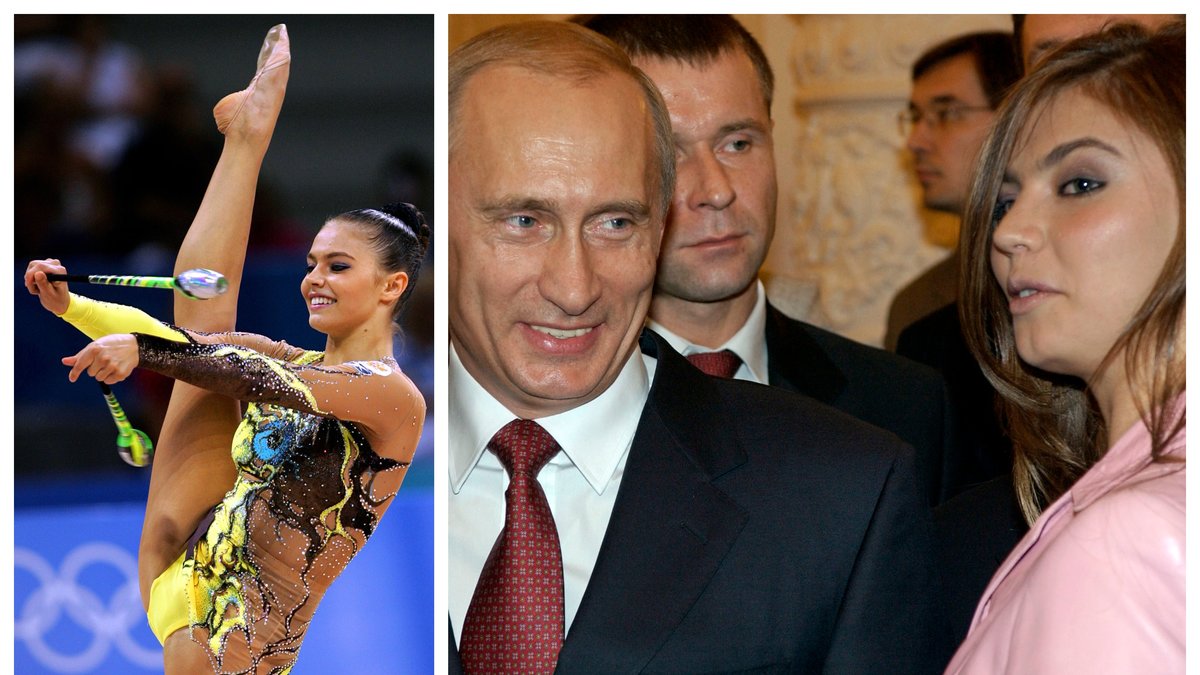 Alina Kabajeva dök upp på en gymnastikfestival. 
